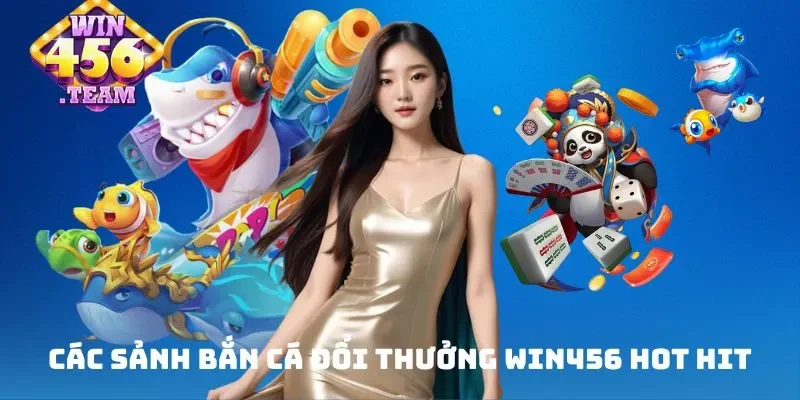 Các sảnh bắn cá đổi thưởng WIN456 hot hit
