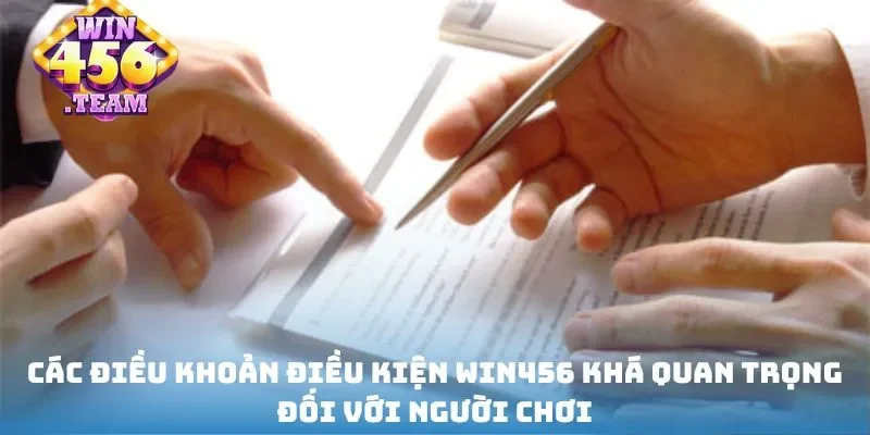 Các điều khoản điều kiện Win456 khá quan trọng đối với người chơi